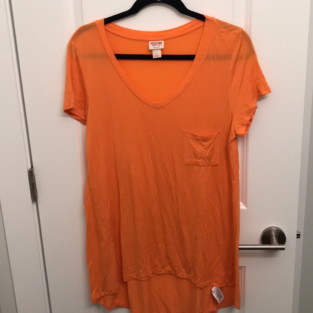 Target Mossimo orange tee
